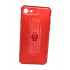Silicone Case Motomo With Finger Ring For Apple Iphone 7 / 8 (4.7) Red